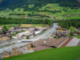 Ein Teil der Hallen ist schon gebaut